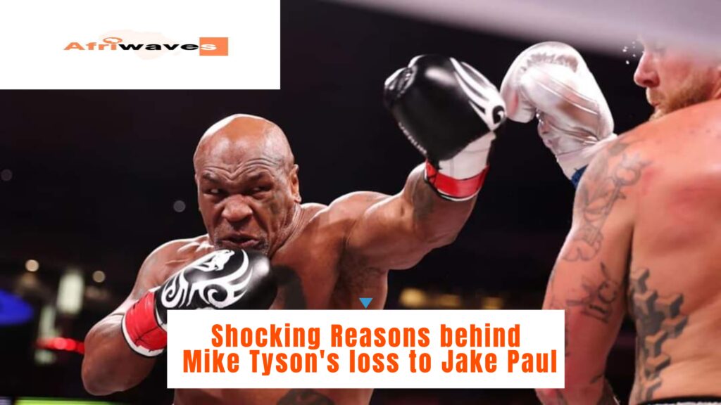 Jake paul. mike tyson